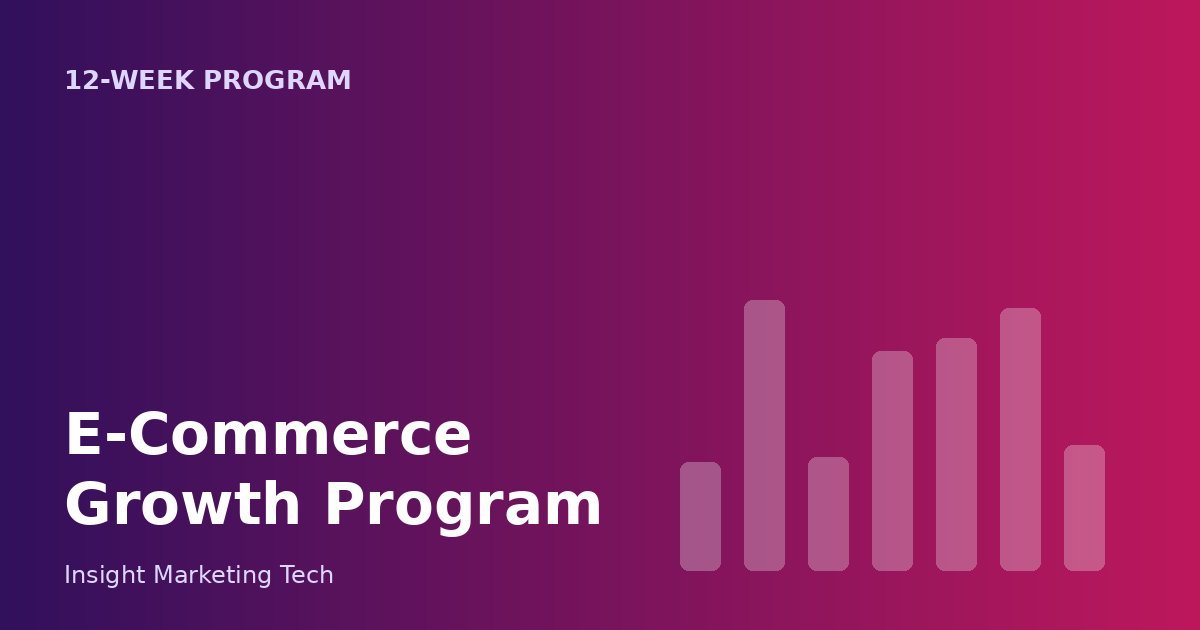 E-Commerce Growth Program
