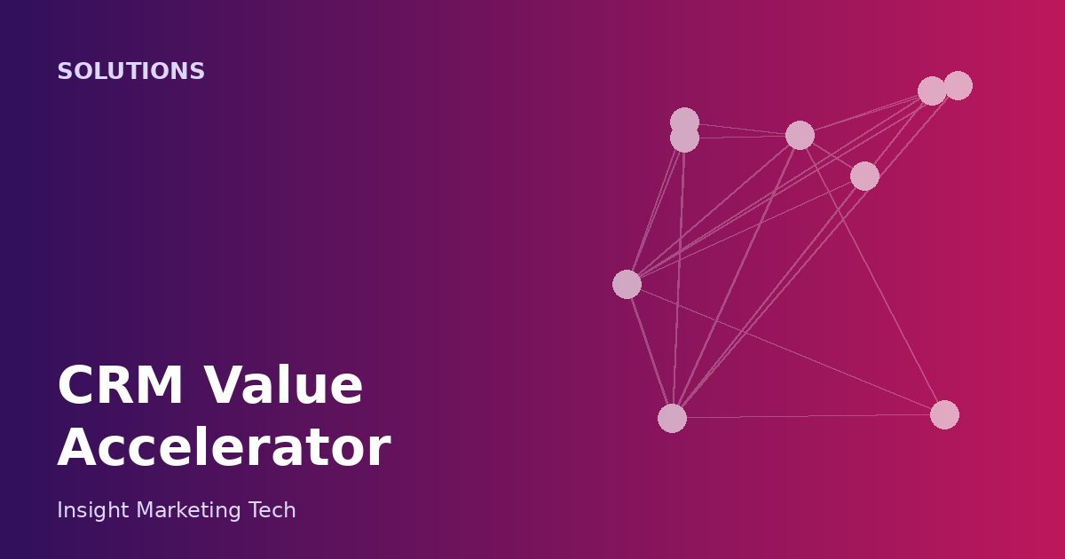 CRM Value Accelerator